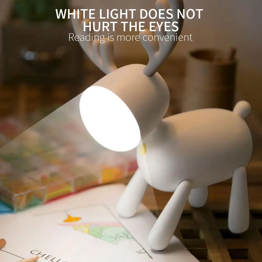 

Bean Sprout Hand Lamp Night Light Desk Light Music Stand Baby Stroller Portable Adjustable