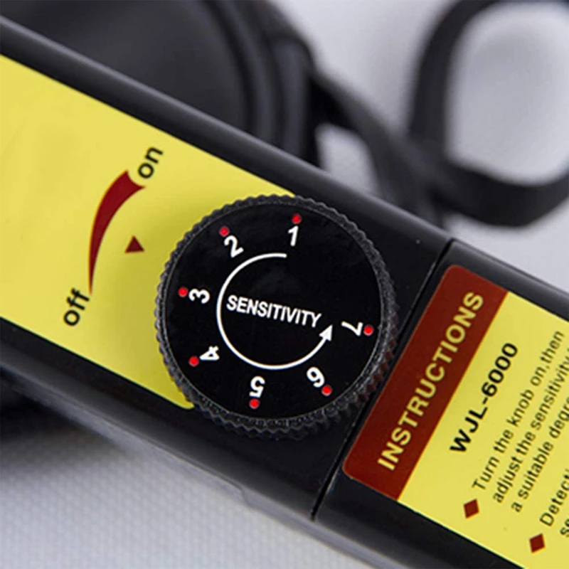 WJL-6000 Freon Leak Detector Halogen Refrigerant Gas HVAC R22 R410A R134A R1234YF CFCs HCFC | Инструменты