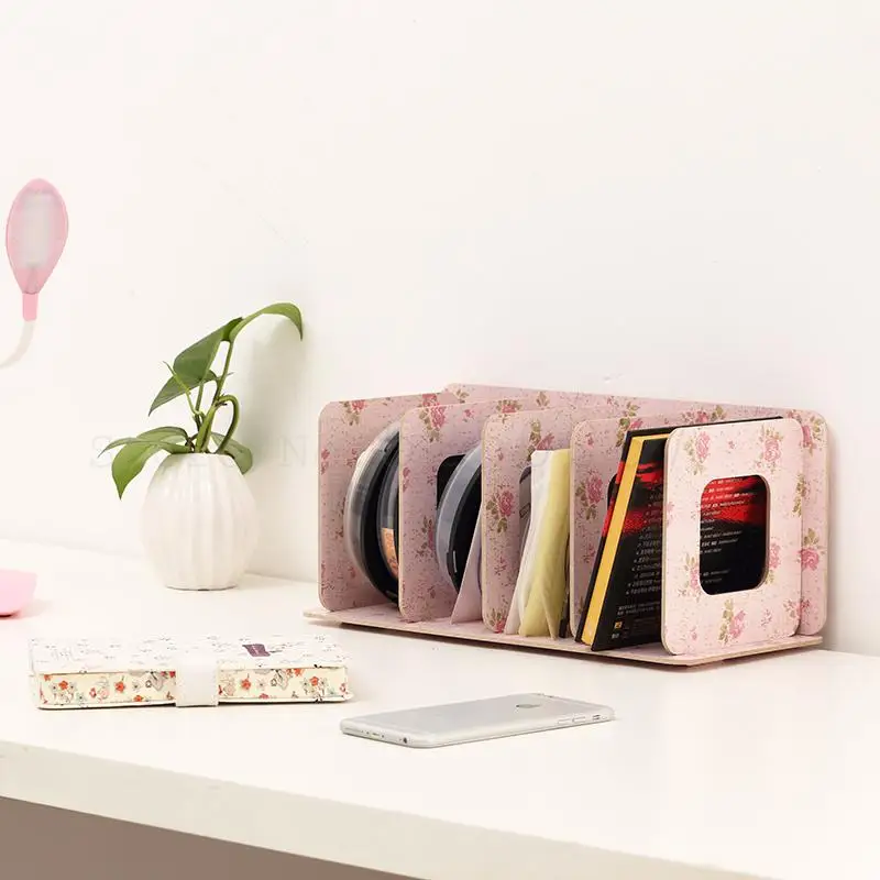 Компакт диск для хранения с деревянной получения Творческий Дисплей шкаф Dvd