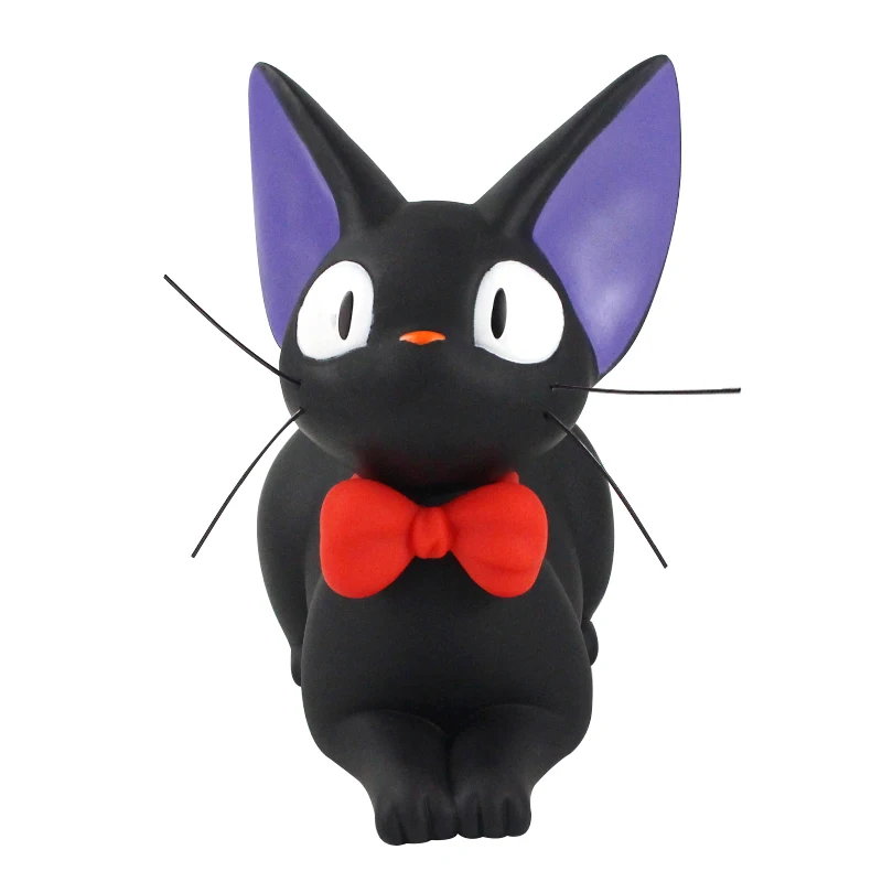 

Studio Ghibli Hayao Miyazaki Anime Kiki's Delivery Service Black Cat JiJi Piggy Bank PVC Action Figure Collection Model Toy