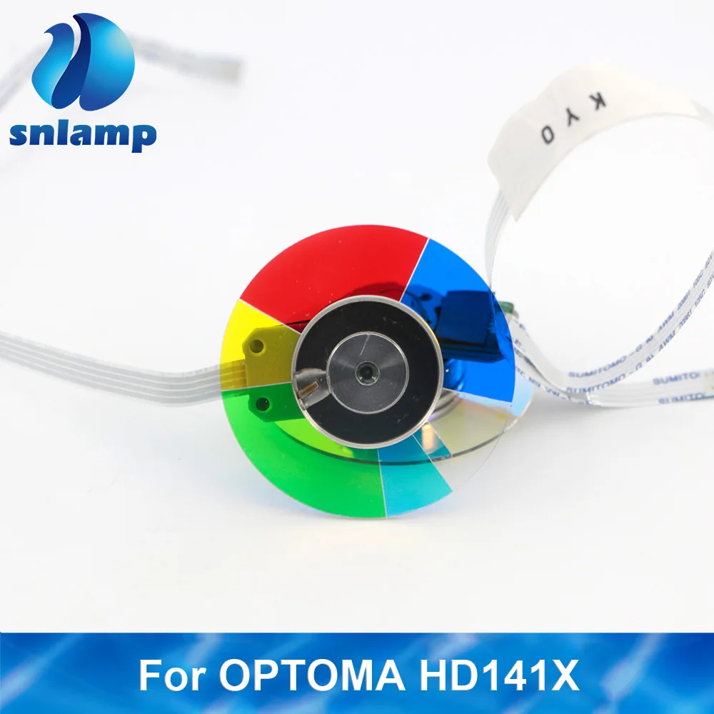 Оригинальное Новое цветное колесо проектора для OPTOMA HD141X HD180 GT1080 HD230X HD26 HT1081