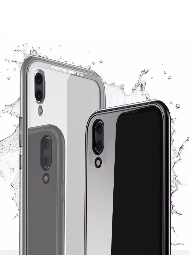 GKK магнитной адсорбции для samsung Galaxy M10 M20 M30 M40 A10 A20 A30 A20E A40 A40s A50 A60 A70 чехол с одной стороны для samsung крышка