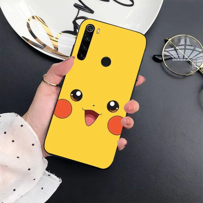 

lovely anime pikachu cute cartoon phone case for Xiaomi Redmi 7 8 9t a3Pro 9se k20 mi8 max3 lite 9 note 9s 10 pro