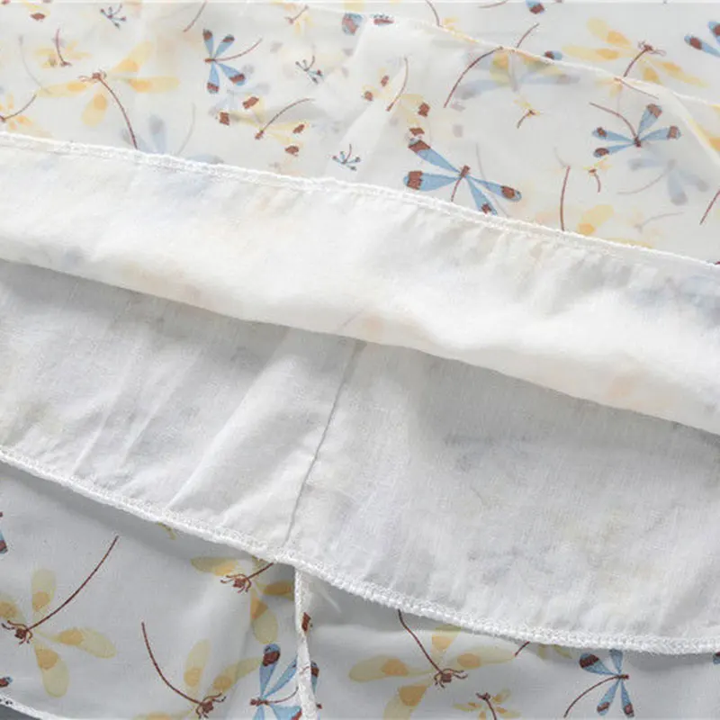 Летние платья Чонсам для маленьких девочек детское платье без рукавов шифоновые