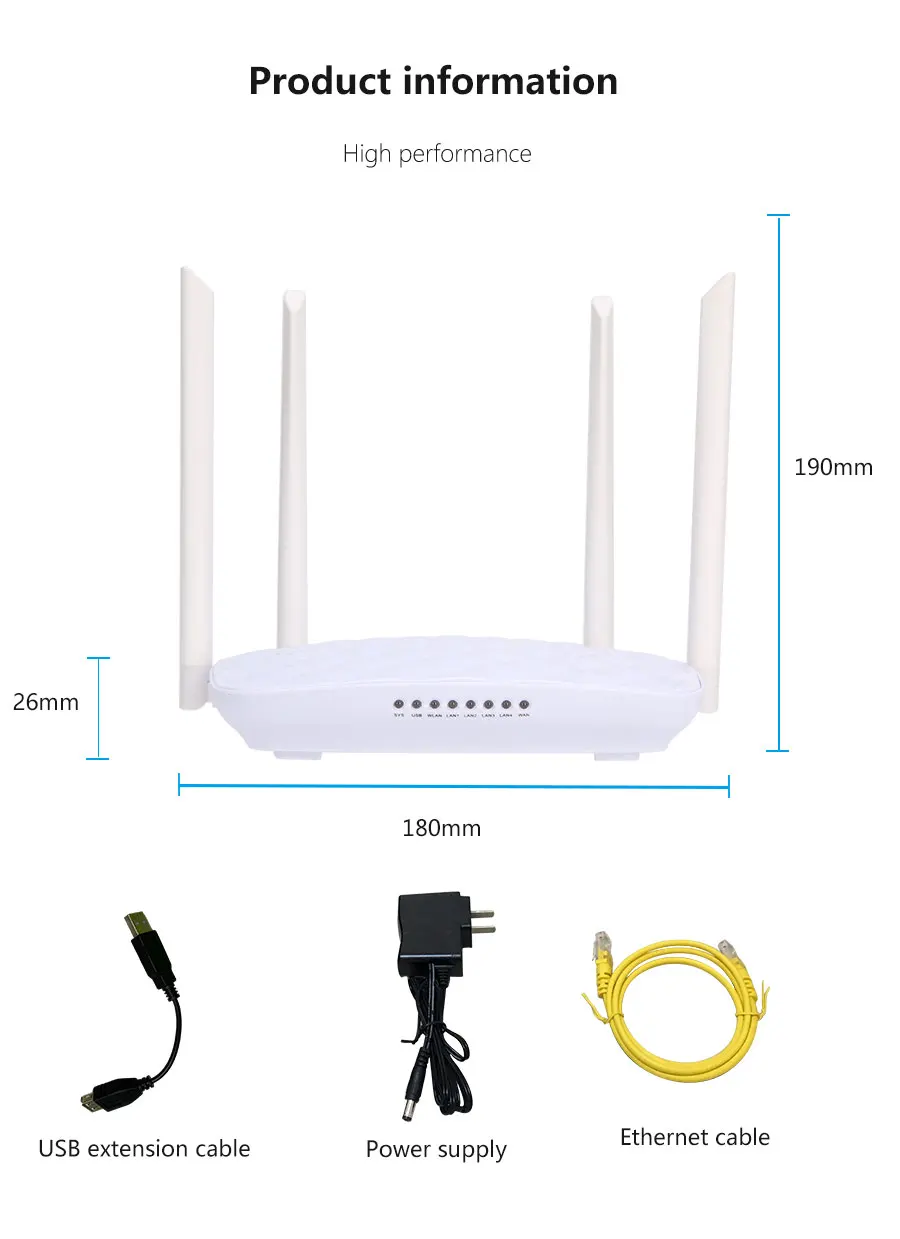 Wi-Fi-роутер WS1206 беспроводной 300 Мбит/с 4G USB-модем openWRT/Omni II | Компьютеры и офис