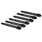 Кисти для теней с большими глазами, губка для теней, кисти для макияжа, мягкие тонкие Аппликаторы с двойной головкой, прочные косметические аксессуары