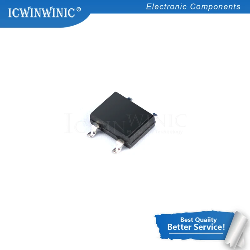 

1000piece MB6S SMD 0.5A 600V Single Phases Diode Rectifier Bridge SOP-4