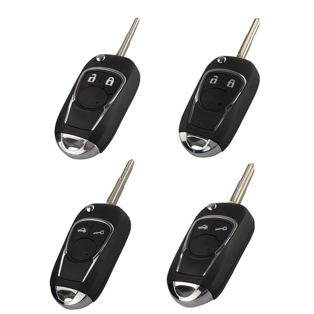 OkeyTech 2 кнопки модифицированный Flid ключа оболочки для Chevrolet Aveo Spark любовь Epica паруса