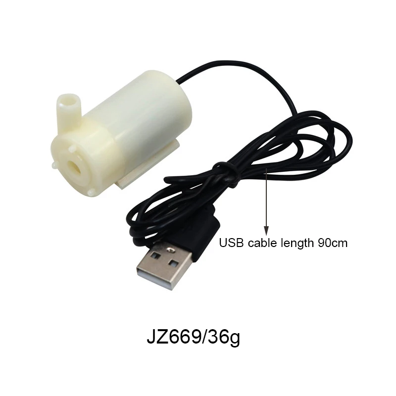 DC 2 5 6V Низкий уровень шума бесщеточный мотор Pump120L/H Мини Микро погружной водяной
