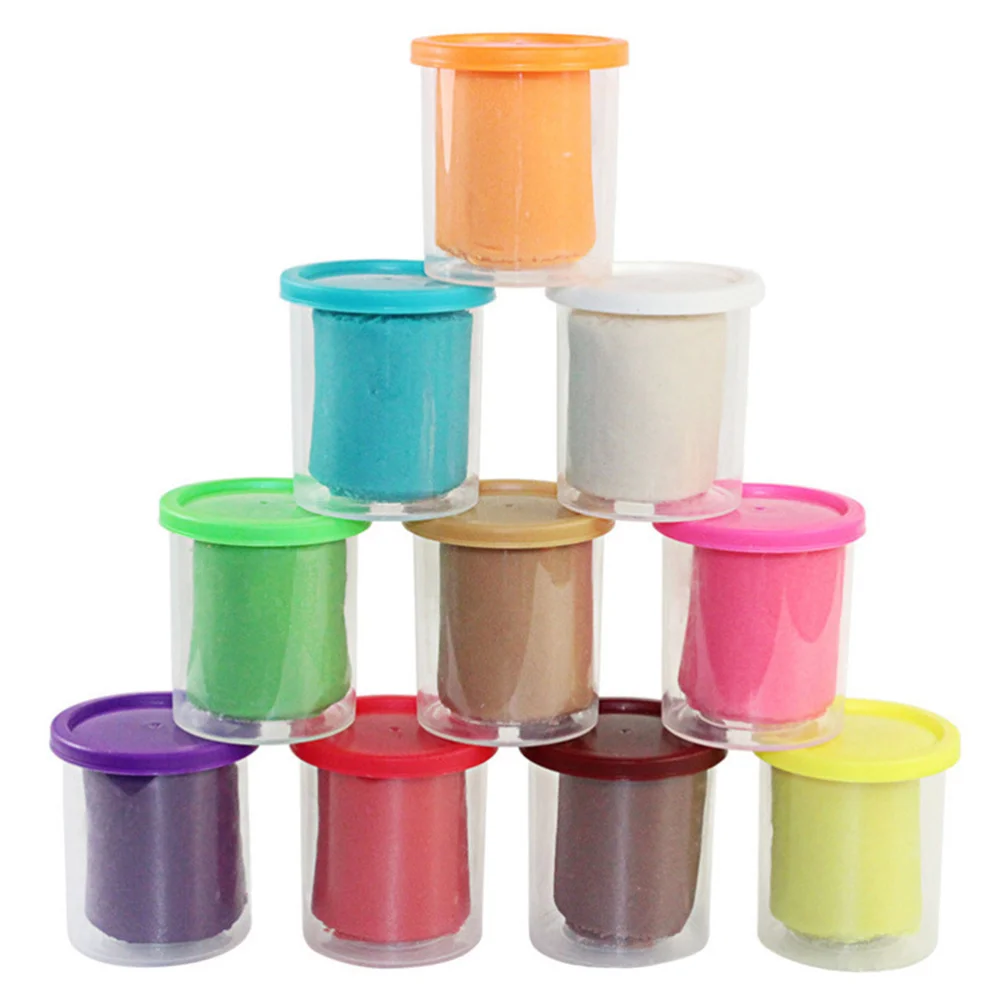 

10Pcs Colors Clay Toys Ultra Light DIY Molding Clay Kids Clay Playthings