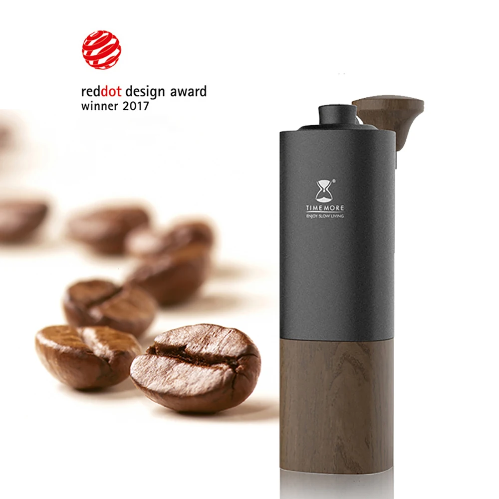Кофемолка Timemore Chestnut G1 из Нержавеющей Стали Портативная кофемолка алюминиевая