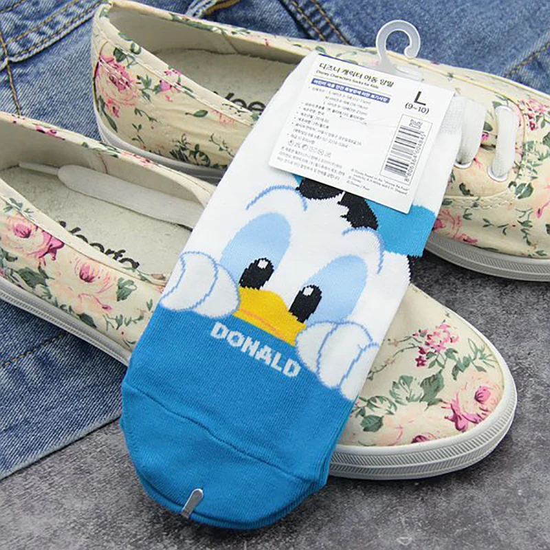 Детские носки с героями Диснея Микки и Минни милые детские хлопковые мелким ртом