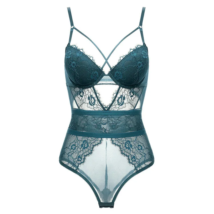

Push Up Body Sculpting Jumpsuit Bodysuit Butt Lift Underwear Women Corset Lace Lingerie Sexy Seamless Active Exquisite Bra Set