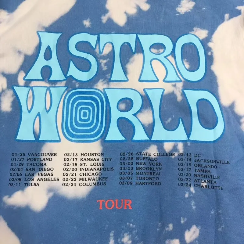 Толстовка Мужская/женская с капюшоном свитшот принтом Тревиса Скотта астронавта