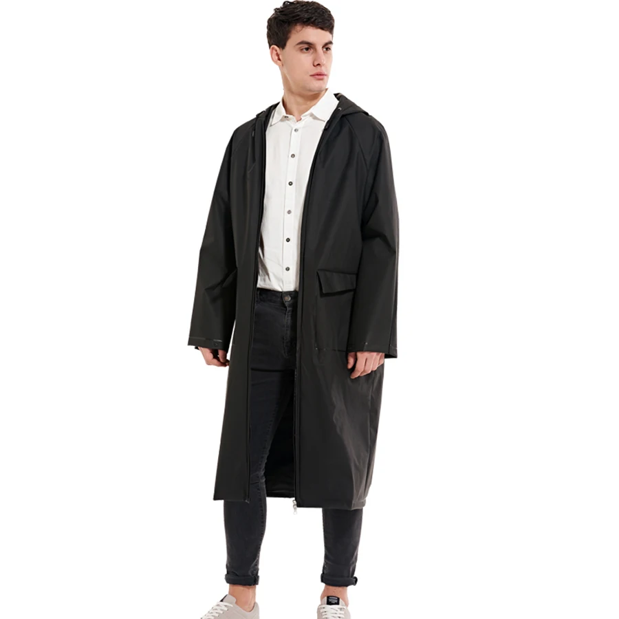 ПВХ прозрачные плащ Женщины Водонепроницаемый пончо человек обувь пальто куртки