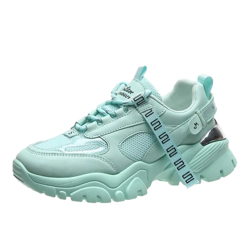 

Women's Sports Shoes Women's Walking Shoes Running Shoes Casual Shoes New Style Net Top Cake Soft Soles Comfortable Shoes