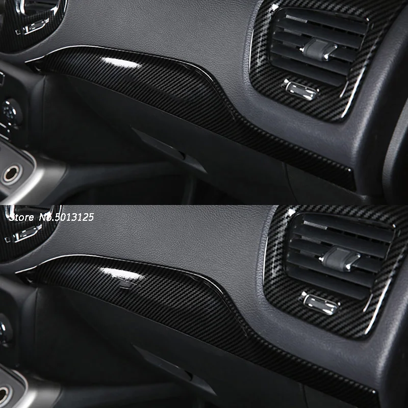 Центральная Автомобильная консоль Co pilot отделка для Jeep Compass 2017 2018 2019 2020 2021