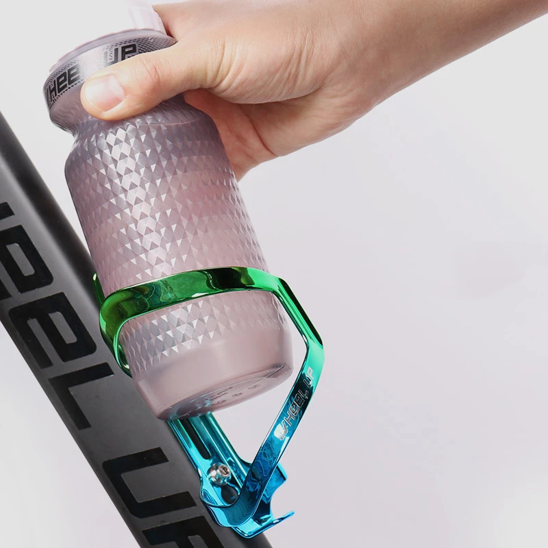 MTB дорожный велосипед цветной держатель для бутылки с водой алюминиевый сплав