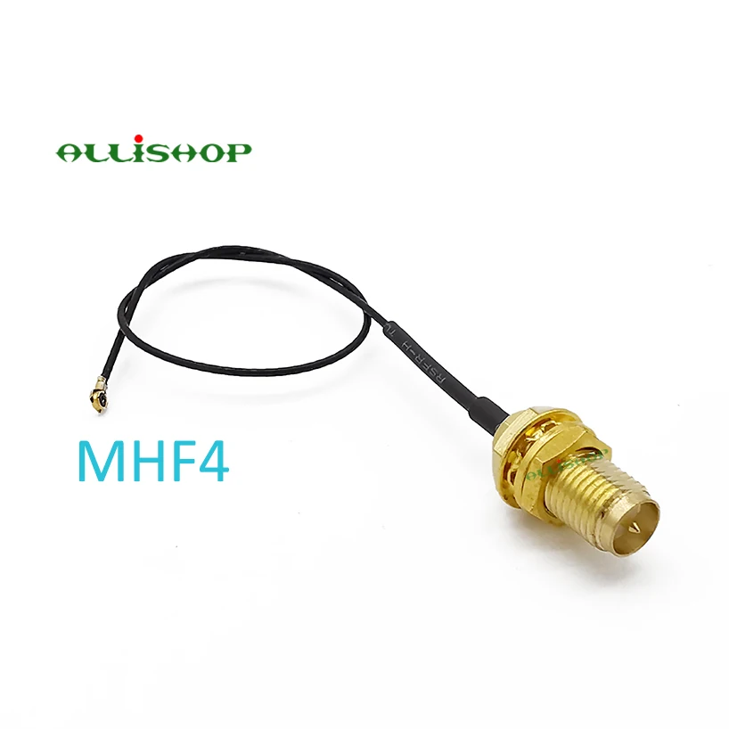 RF RP SMA Female Male Pin to UFL./IPX MHF4 Female Connector UFL SMA Pigtail Cord 0.81mm for PCI WiFi Card Wireless Router