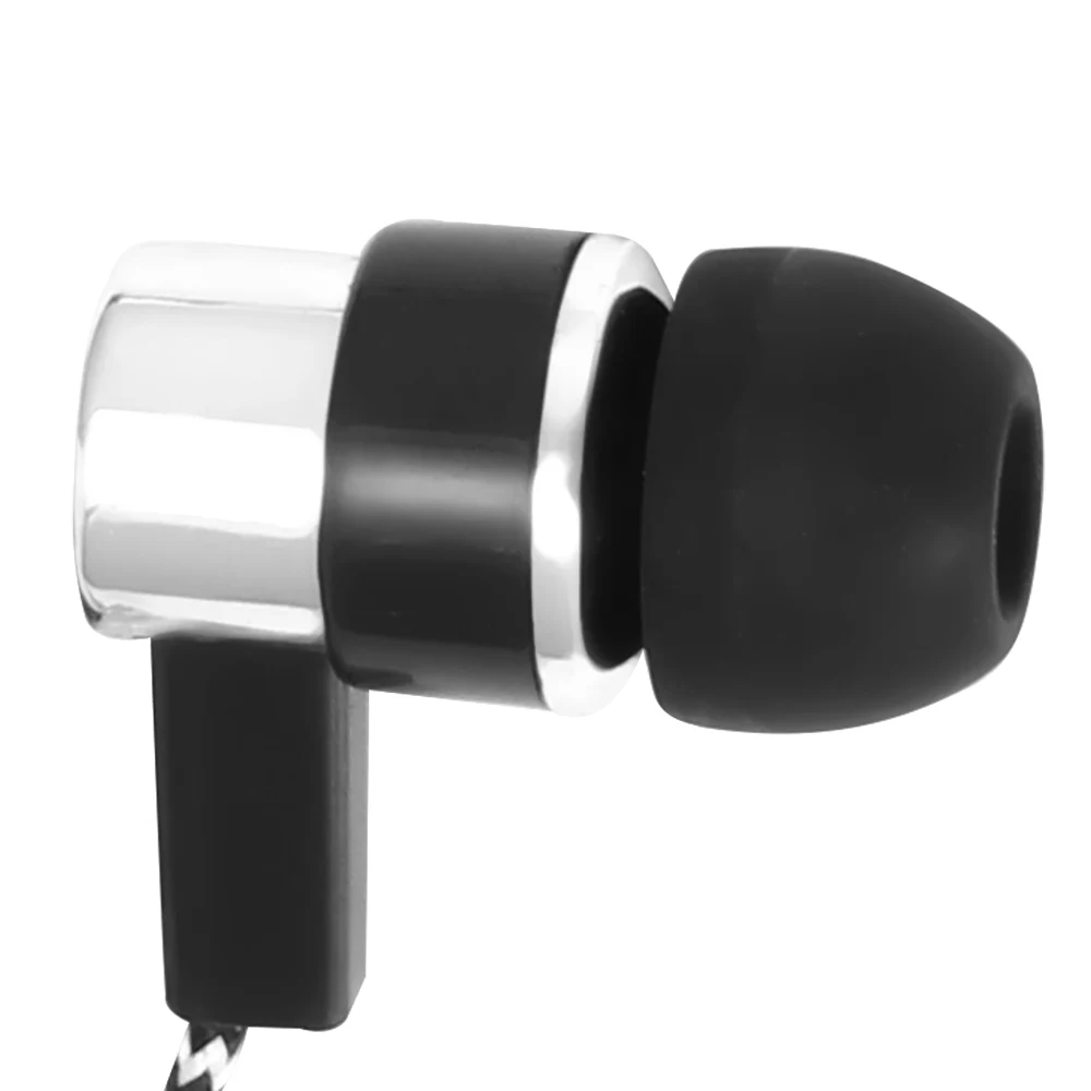 Наушники вкладыши с разъемом 3 5 мм наушники плетеным кабелем защитой от намотки и