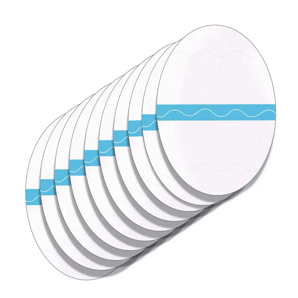 

10 Pcs Clear Thigh Patch Thigh Tape Anti Friction Wear Resistance Invisible Sticker Soft Pads For Knee Calf Body Care Anti Acne