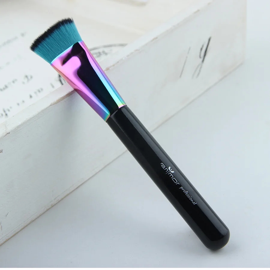 Кисти для макияжа Anmor профессиональные радужные кисти с двойным волокном веер