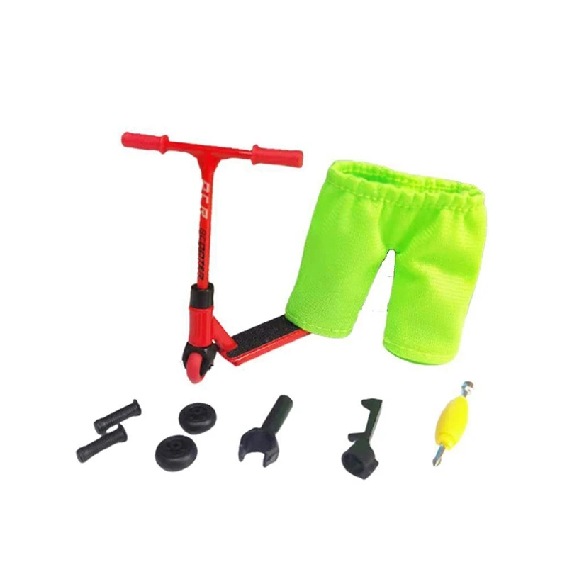 

Mini Skateboard Finger Alloy Finger Scooter Scooter Model Finger Board Accessories Mini Skateboard Finger Toy