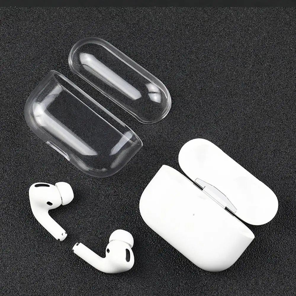 KISSCASE беспроводной Bluetooth чехол для наушников Apple AirPods Pro Жесткий ПК Защитный 3