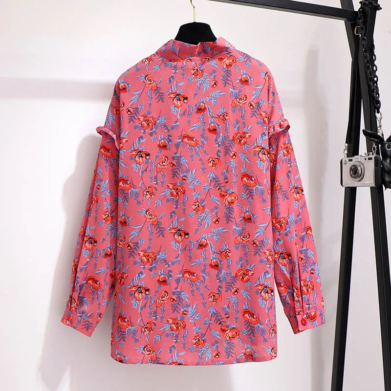 Женские шифоновые рубашки 10XL 115 150 кг весенние Рубашки размера плюс 6XL 7XL 8XL 9XL