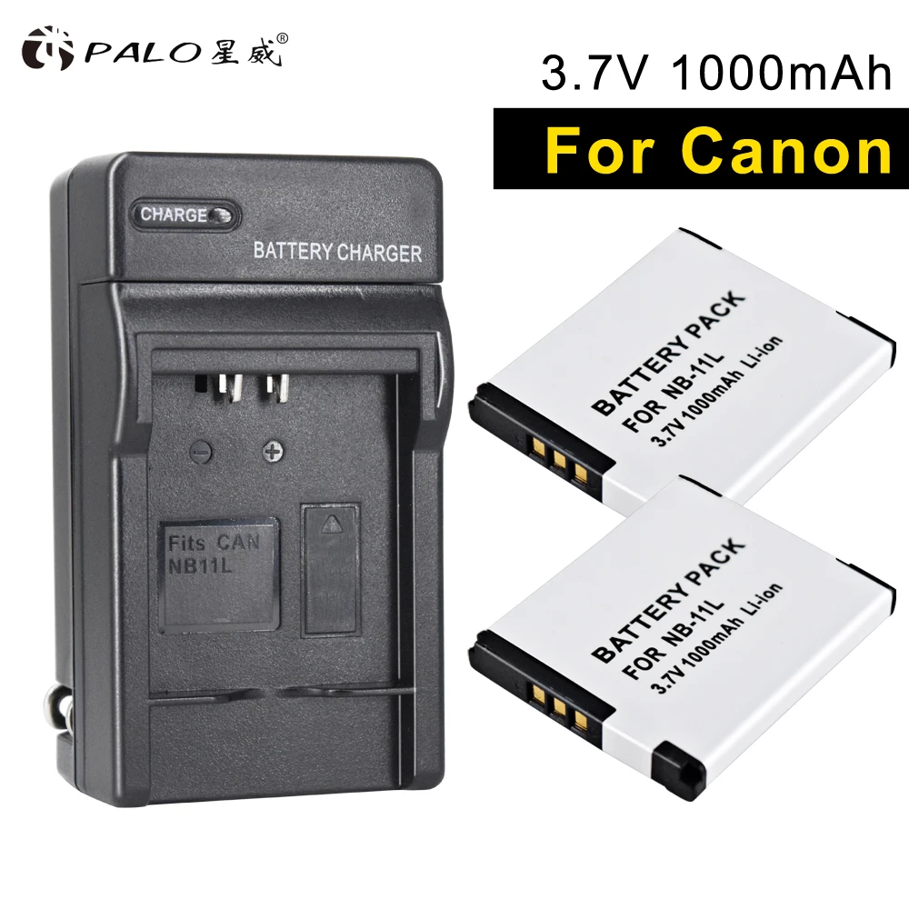 Аккумулятор и зарядное устройство для цифровой камеры PALO NB-11L 2 шт. Canon IXU S240 245HZ A2300