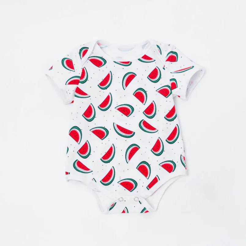 Модные боди для девочек на 1-й день рождения хлопковые комбинезоны унисекс с