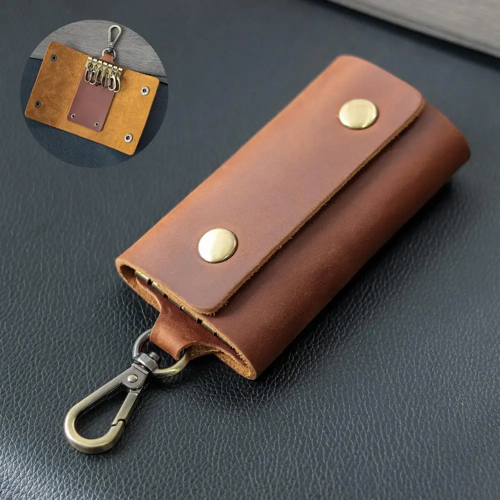 

SIKU men's leather key wallet fashion car key case fashion key holder