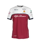 Горячая Распродажа, футболка Alfa Romeo Team-F1, летний мужской и женский гоночный костюм для экстремальных соревнований, дышащая футболка размера плюс