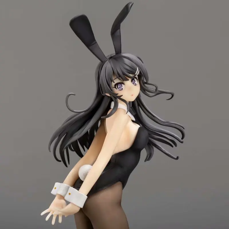 

18.5-39CM Anime Rascal Does Not Dream of Bunny Girl Senpai Sexy Figure Senpai Sakurajima Mai Chair Sexy Anime Action Figure Toys