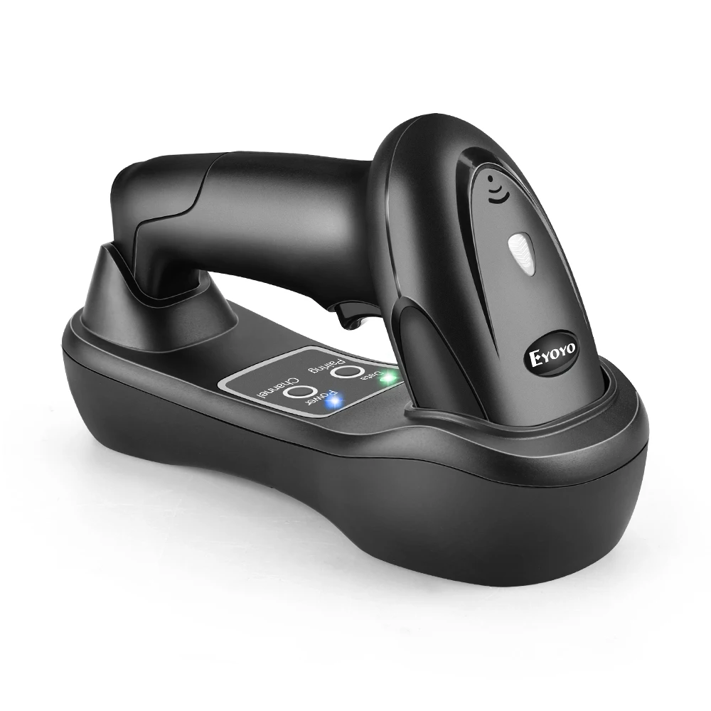 Беспроводной сканер штрих-кодов Eyoyo 1D с USB-зарядкой | Компьютеры и офис