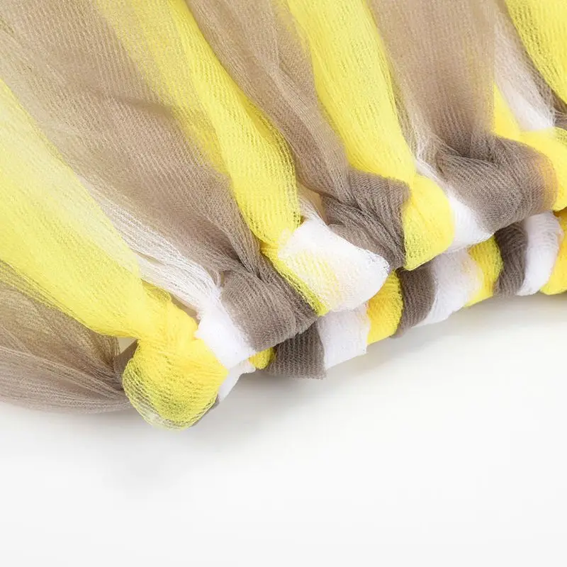 10 Colors Baby Girls Ballet Dance Mini Tutu Skirt Hand Woven Contrast Rainbow Colored Striped Patchwork Tulle Party Pettiskirt | Свадьбы и