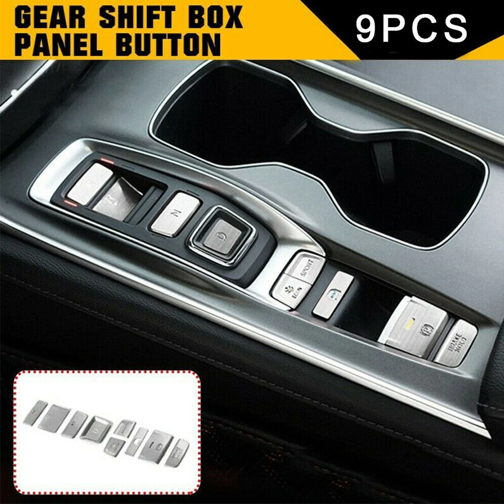 9 шт./компл. кнопка запуска автомобильного стайлинга декоративная рамка