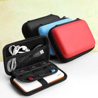 digital accessories cable storage pack bag organizer eva hard shell mobile hard disk power pack earphone data cable multipurpose