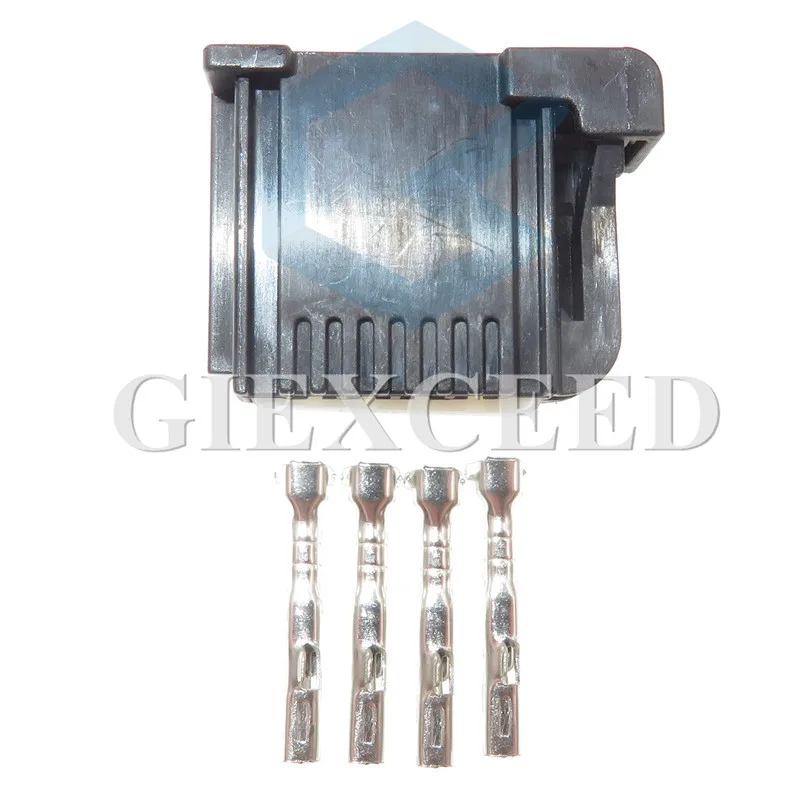 2 комплекта 4 контактный Автомобильный Электрический гнездовой разъем 1 5 мм серии