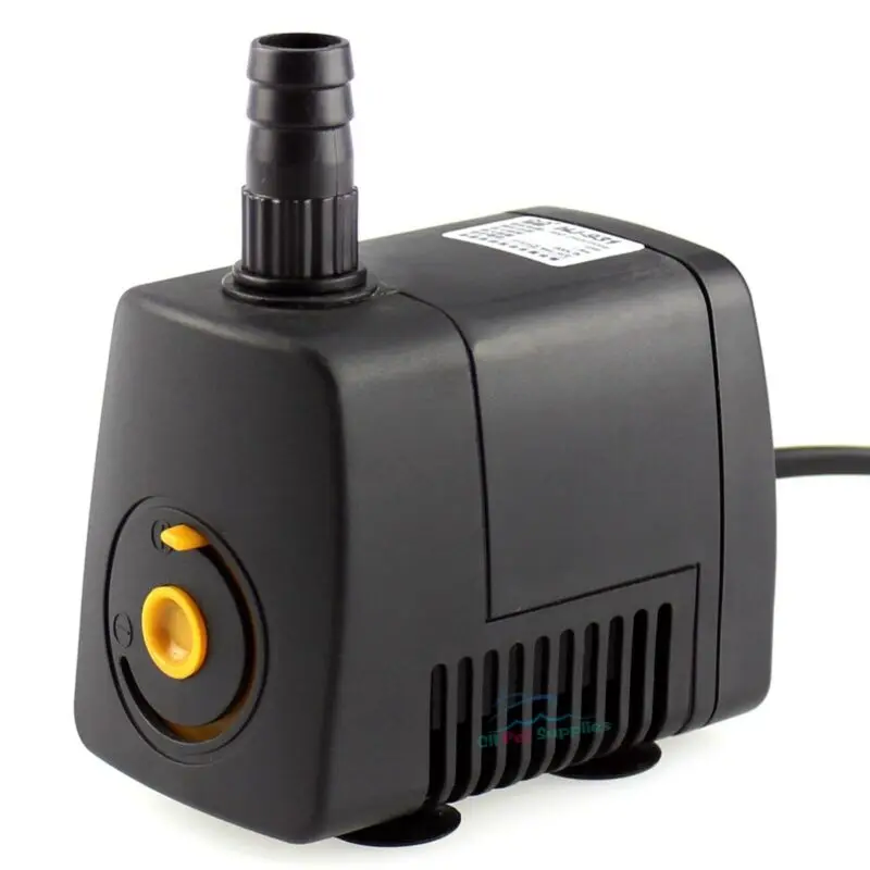 

210 GPH Аквариум Регулируемый погружной насос Powerhead Водяной фонтан