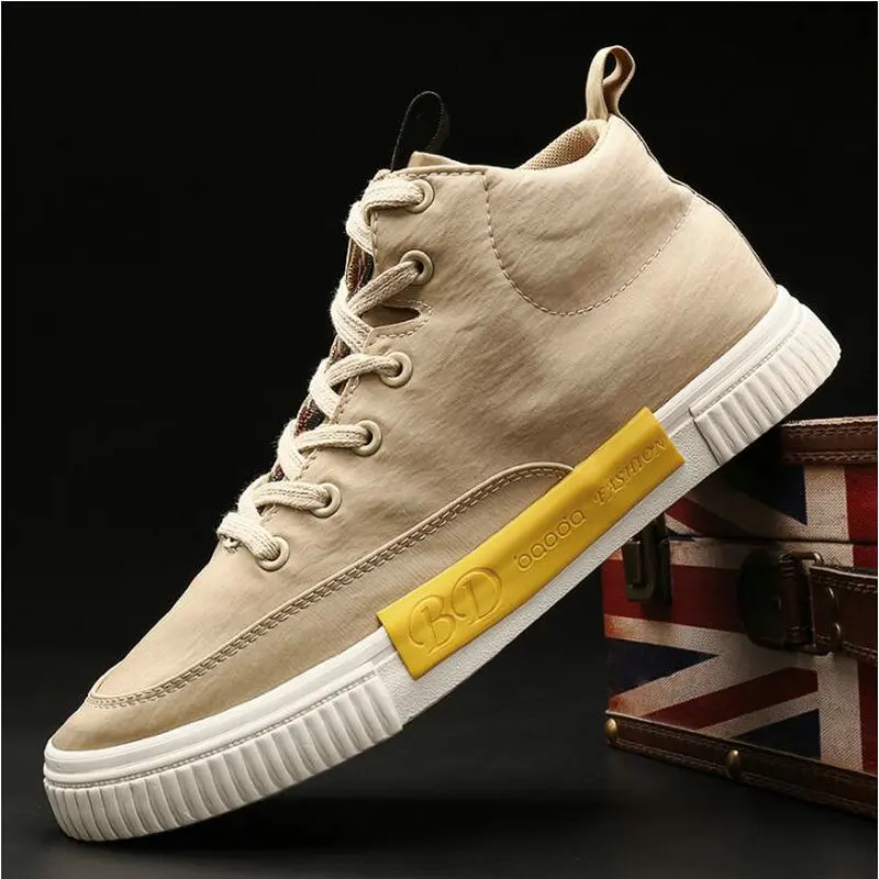 Мужские холщовые туфли на плоской подошве легкие прогулочные кроссовки дышащая