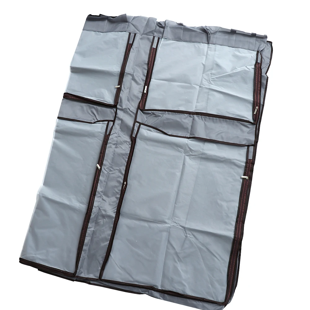 

Clear Wardrobe Dust Cover Clothes Cover Clothing Rack Dust Cover Waterproof Hanging Garment Suit Dustproof Organizer BDF
