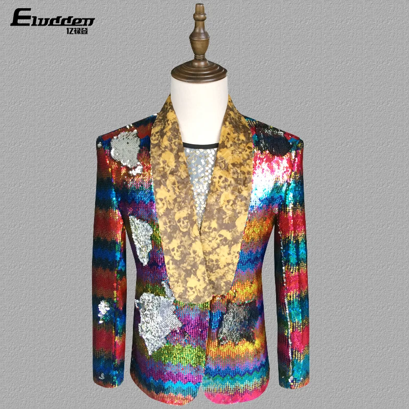 _! 2020 Мужской Классический жакет платье для ведущего ночного клуба мужской костюм