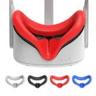 Силиконовая маска-накладка для глаз Oculus Quest 2, дышащий чехол для глаз с защитой от пота и света, 4 цвета, оптовая продажа
