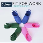 Летняя медицинская хирургическая обувь, сабо для кормления, Операционная, медицинские тапочки, Нескользящие пляжные женские сандалии, женская обувь