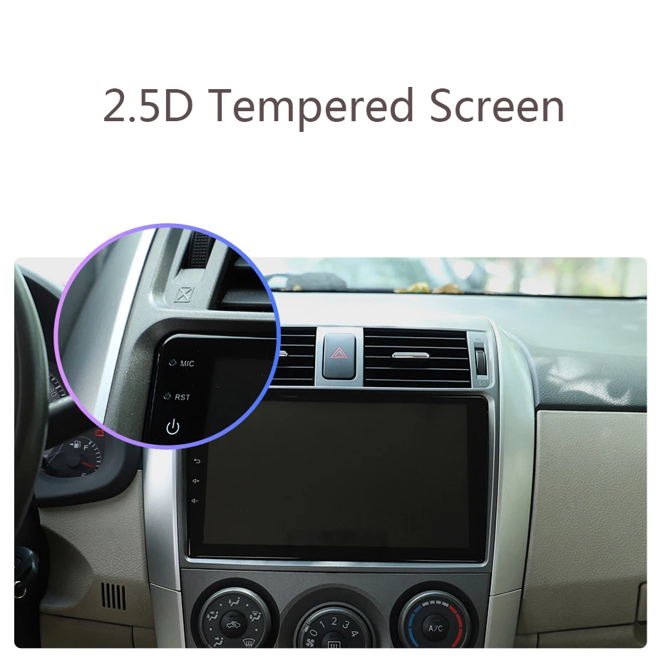 Автомагнитола 9 дюймов Android 1 GPS для Toyota Corolla E140 150 20007 2008 2009 2010 2011 2012 2013 | Автомобили и