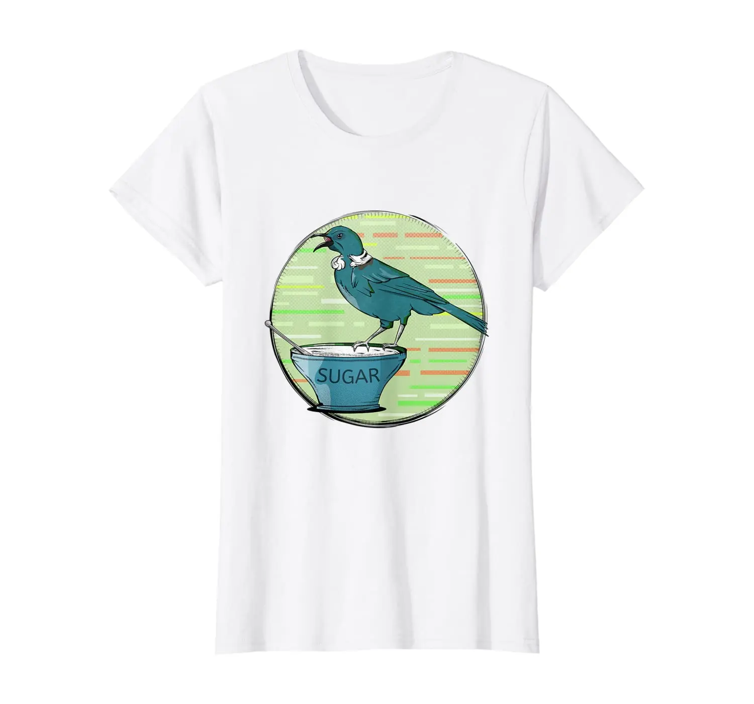 

New Arrivals Summer Cool Tee 2020 Breathable All Cotton Short Sleeve T Shirt Bird Women T-Shirt