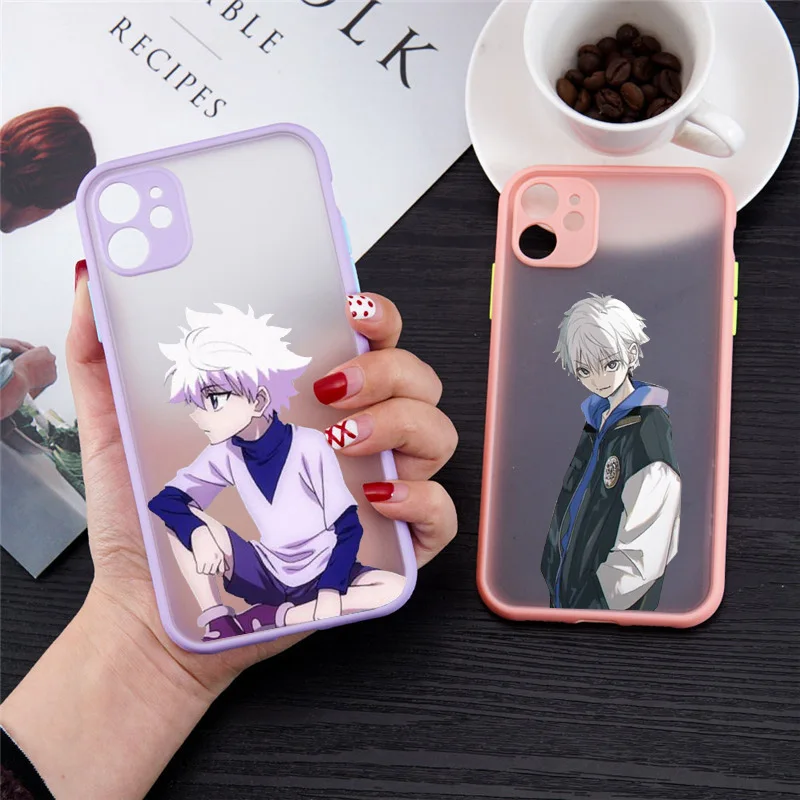 Милый HUNTER x Аниме Чехол для мобильного телефона iPhone 12 11 Pro XS MAX XR 7 SE20 X 8 плюс HxH Гон