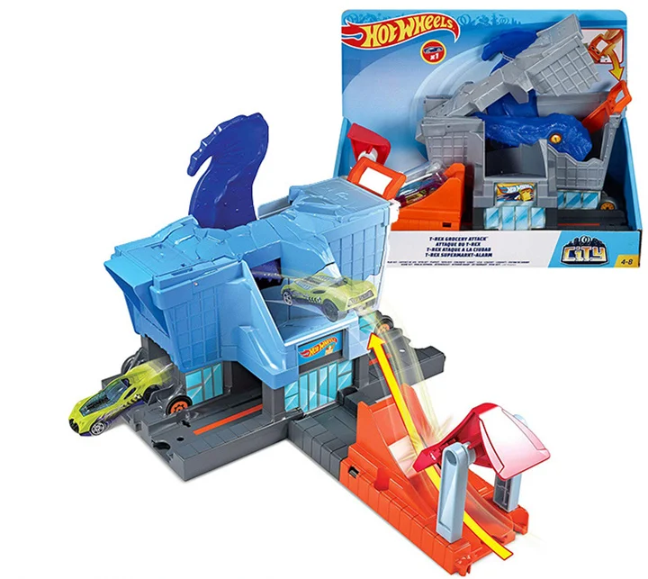 Лидер продаж детский игровой Набор Hot Wheels популярная детская пластиковая