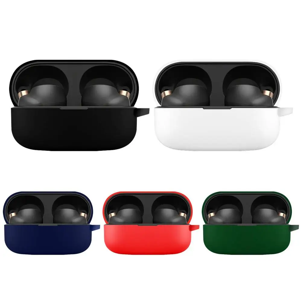 

Earphone Protective Case Skin For WF-1000XM4 Earbuds Charging Case Anti-dust Shockproof Soft Silicone Case